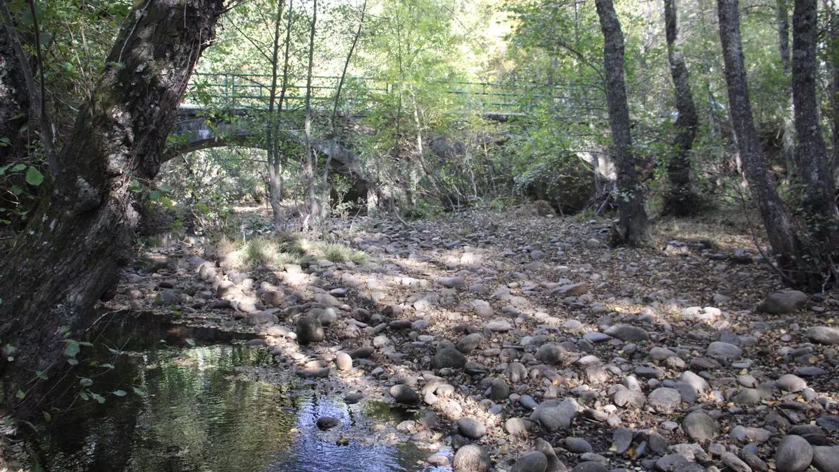 Alivio ante las primeras lluvias en Sanabria en un otoño que ha dejado un escenario de ríos secos