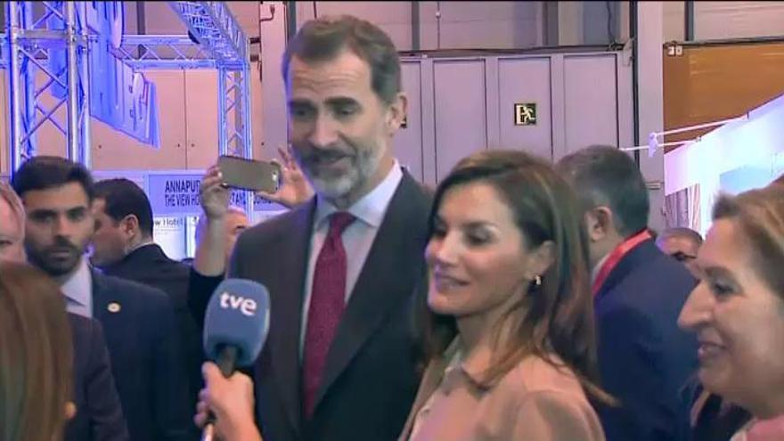 El Rey Felipe VI sobre Fitur: "Cada año se supera"