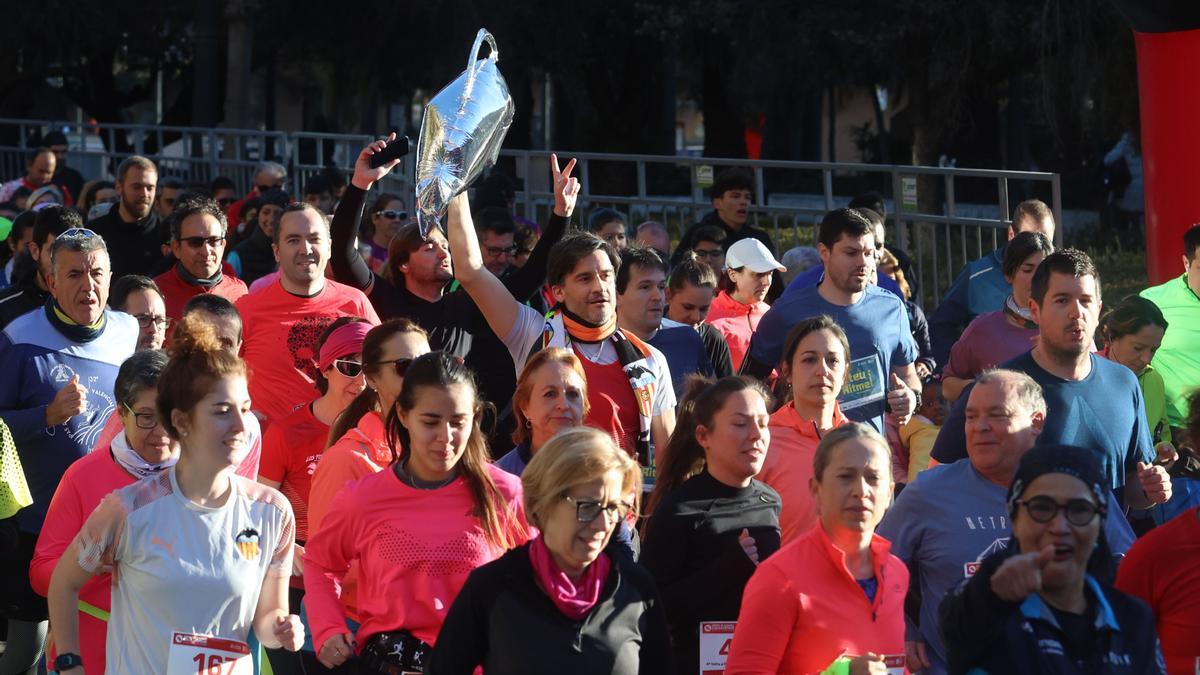 Explosión valencianista en la carrera Runners Ciudad de Valencia