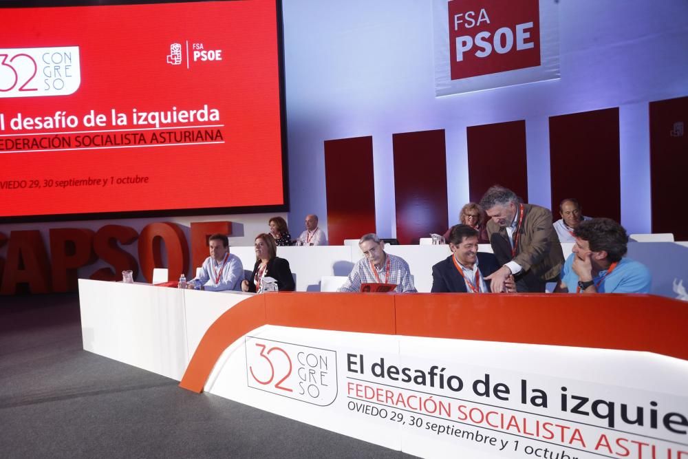 Javier Fernández abre el XXXII Congreso de la FSA