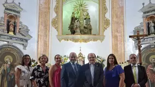 Les Useres honra a su patrón, El Salvador