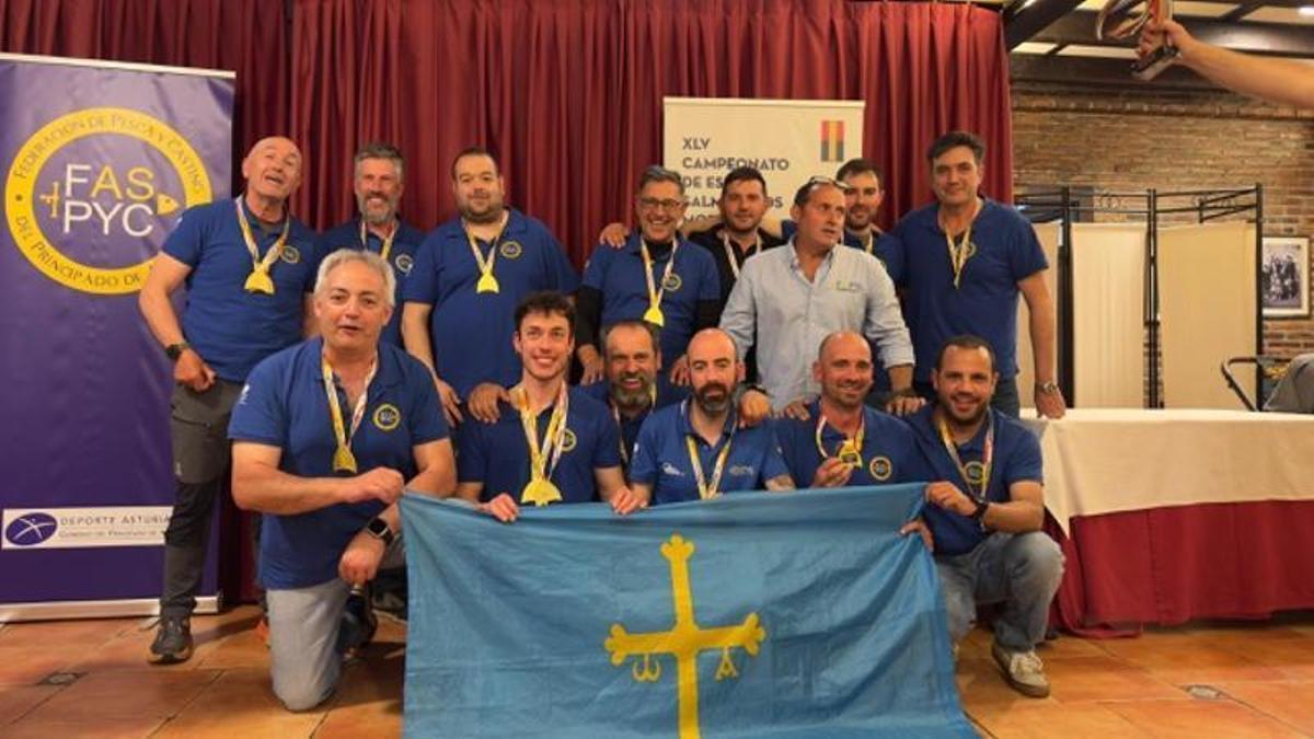 Representación asturiana en el campeonato.