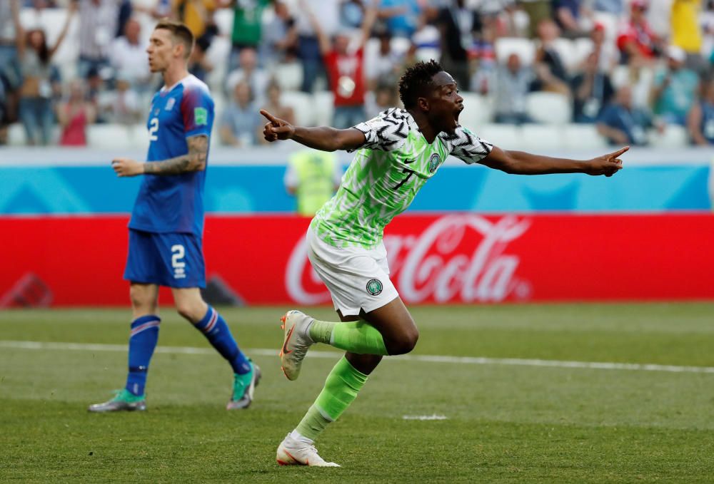 Mundial de Rusia: Nigeria-Islandia