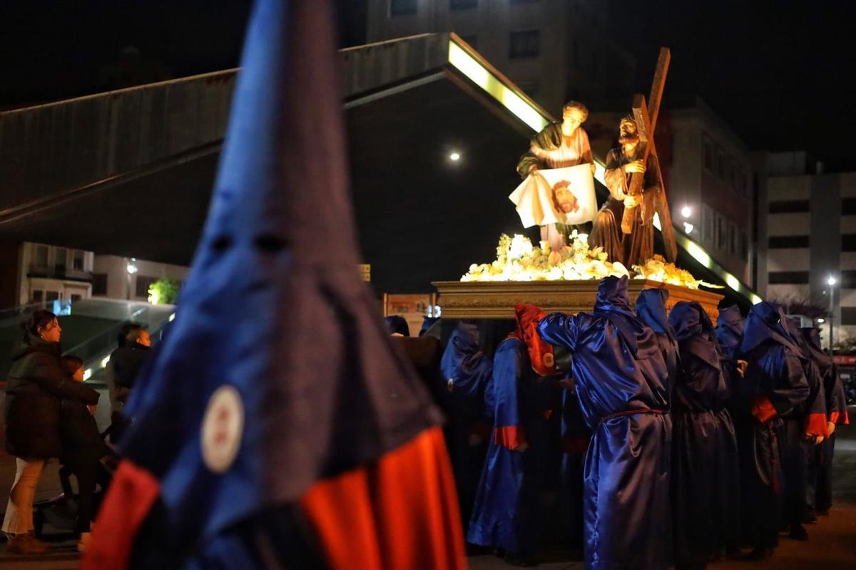 La devoción fue la característica ayer de a procesión del Miércoles Santo.