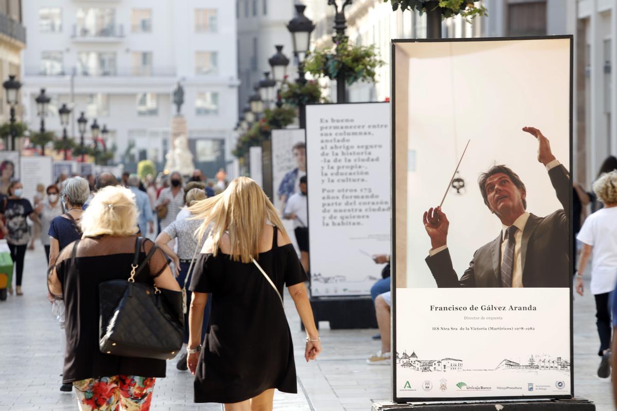 175 aniversario de los institutos Gaona y Martiricos en una exposición en la calle Larios 175 aniversario de los institutos Gaona y Martiricos en una exposición en la calle Larios