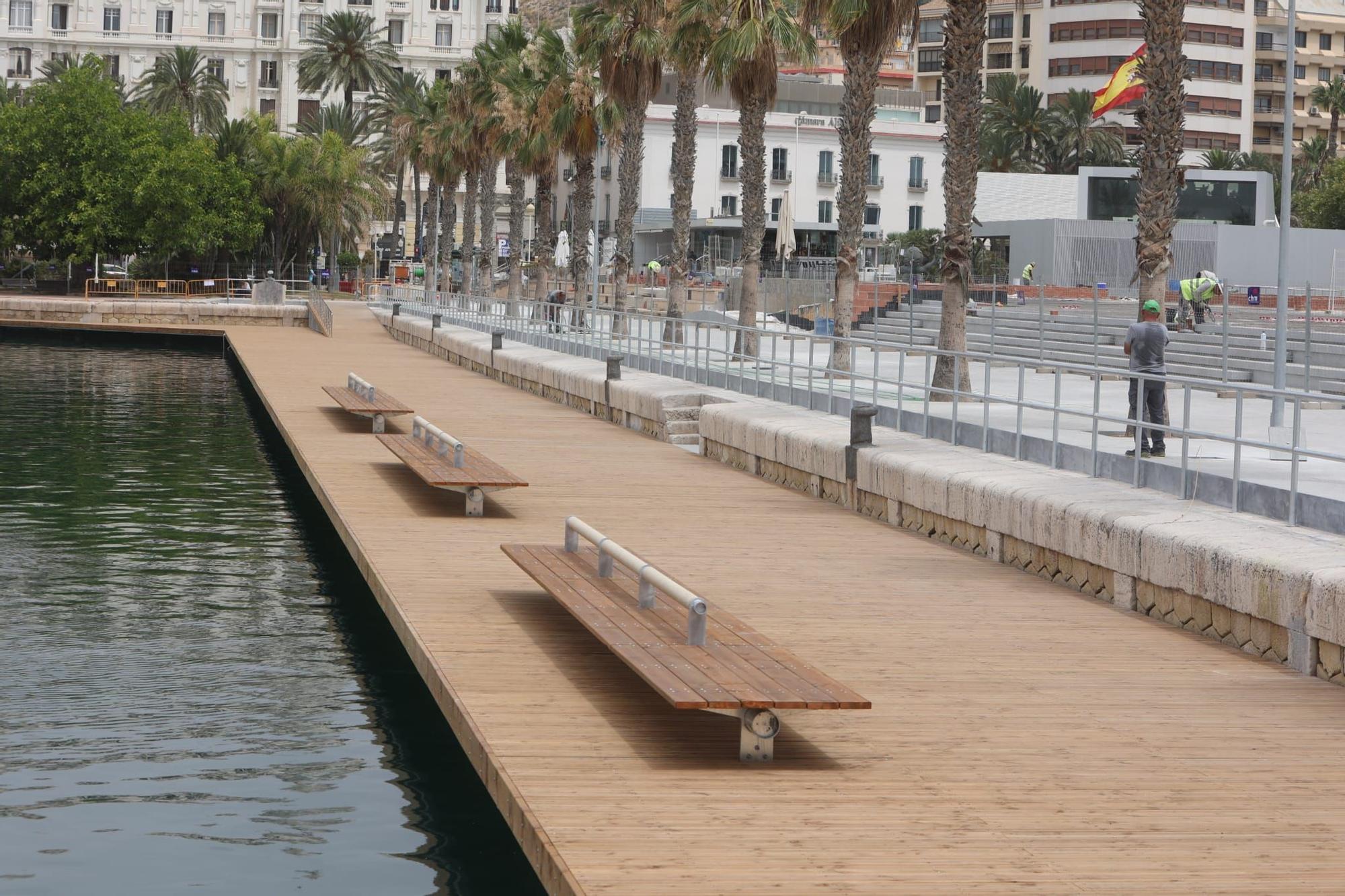 El puerto de Alicante estrena nuevo paseo