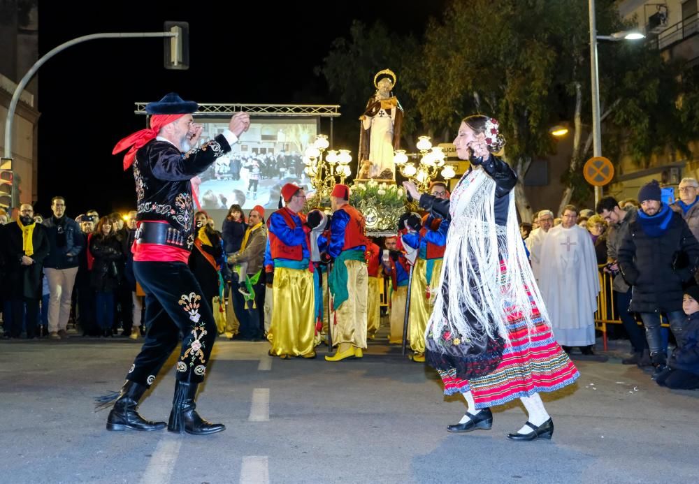 Celebración de San Antón en Elda