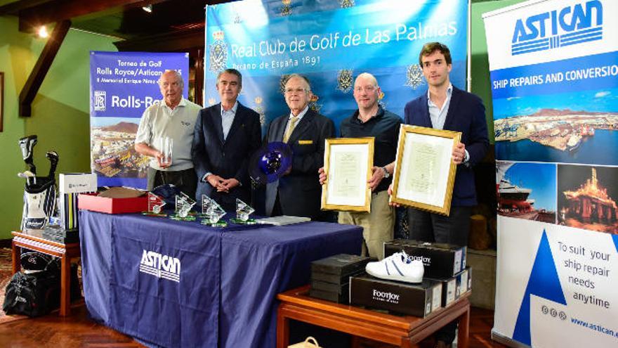 El Real Club de Golf de Las Palmas agasaja a Rolls-Royce y Astican