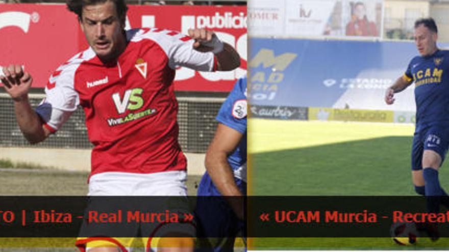 Elige tu directo: Ibiza - Real Murcia o UCAM Murcia - Recreativo