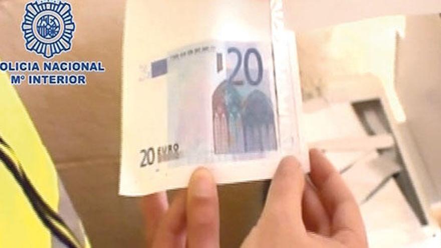 Desmantelada una imprenta de billetes falsos en Palma