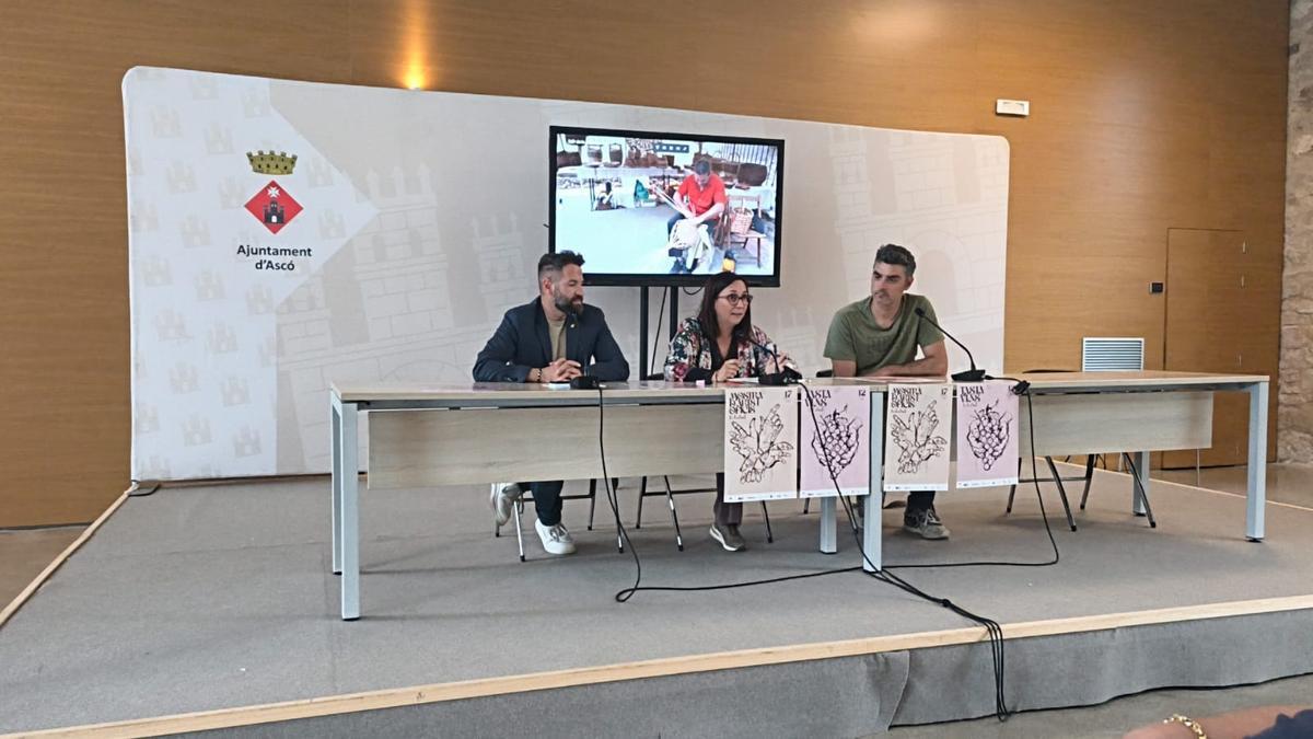 Presentación de la XVII Mostra d'Arts i Oficis y el XII Tastavins