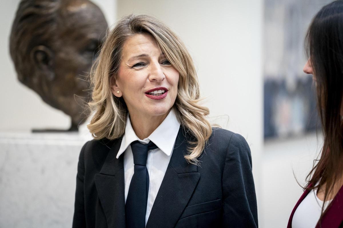 La vicepresidenta segunda y ministra de Trabajo, Yolanda Díaz.