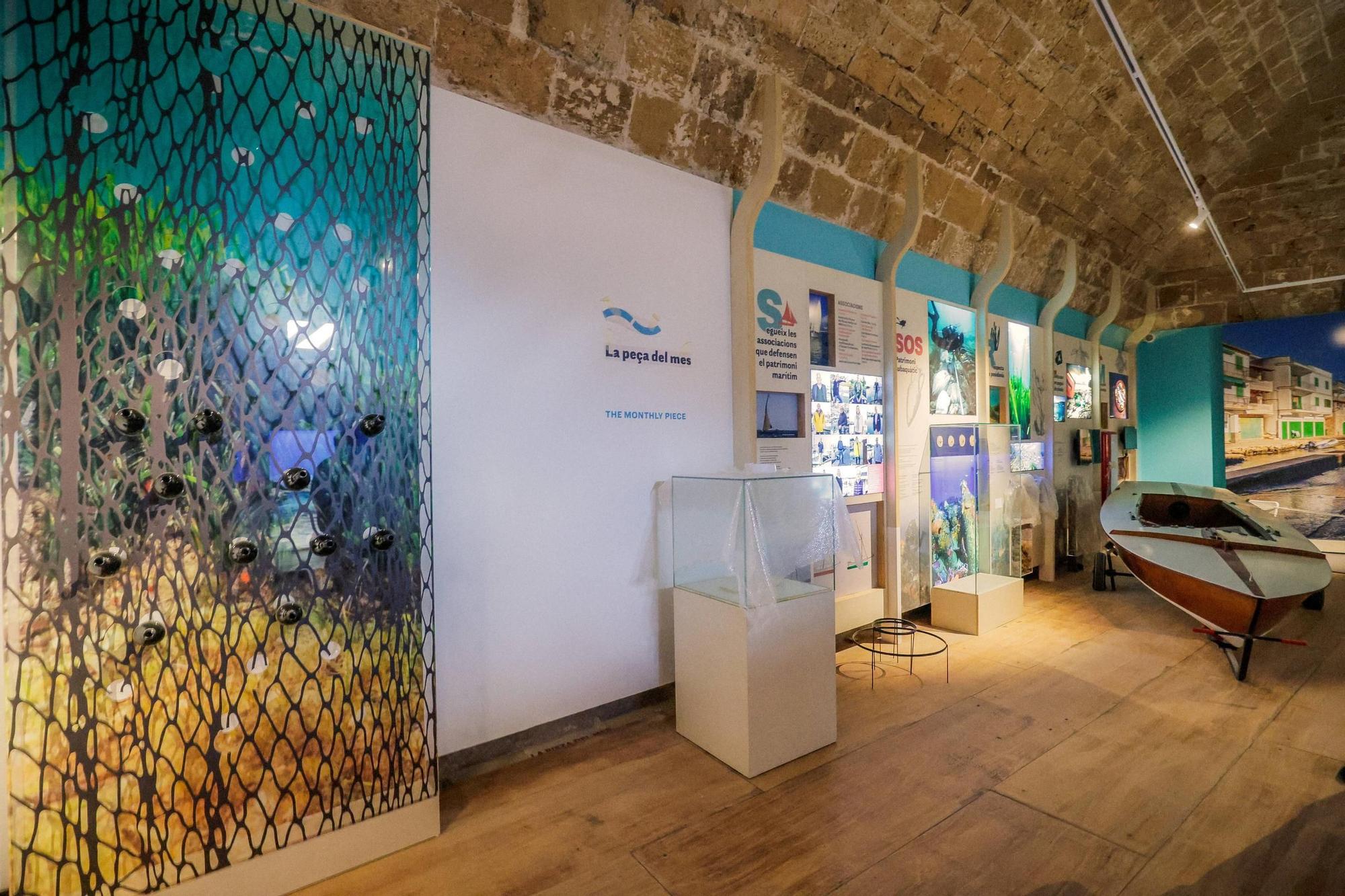 Así son las cinco salas del Museu Marítim de Mallorca que reabre este viernes