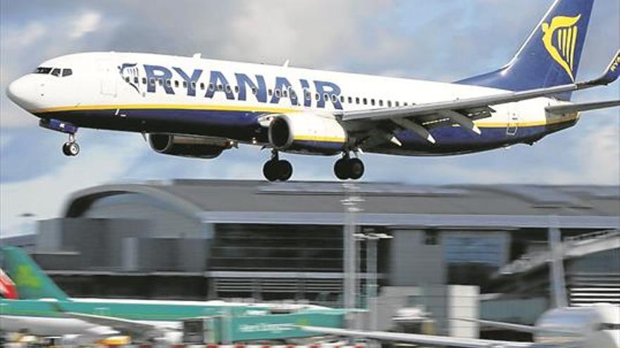 Ryanair anuncia que anulará más vuelos hasta marzo del 2018