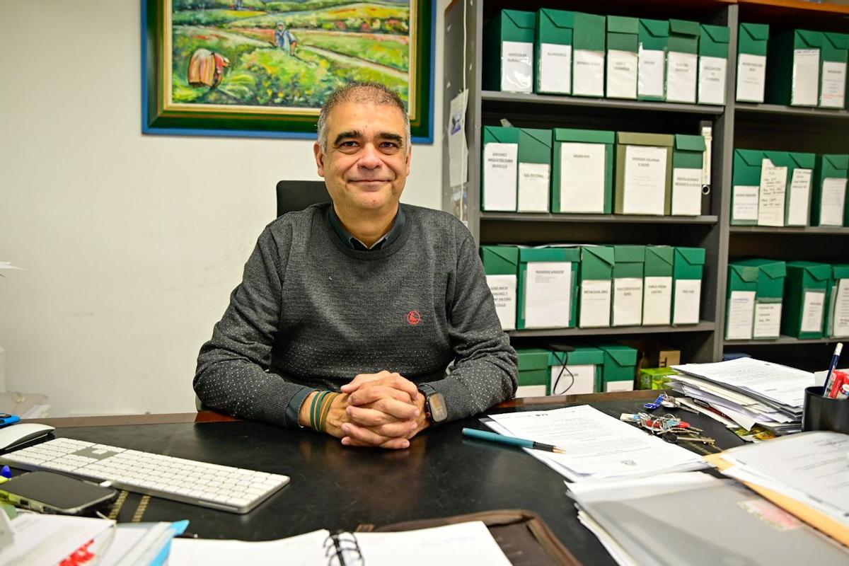 Javier Fortuño, presidente del Amics del Bàsquet Castelló.