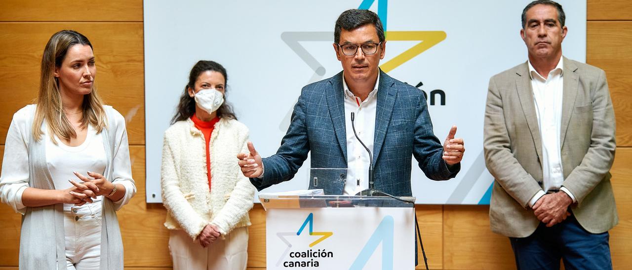 Pablo Rodríguez, el secretario general de Coalición Canaria en Gran Canaria.