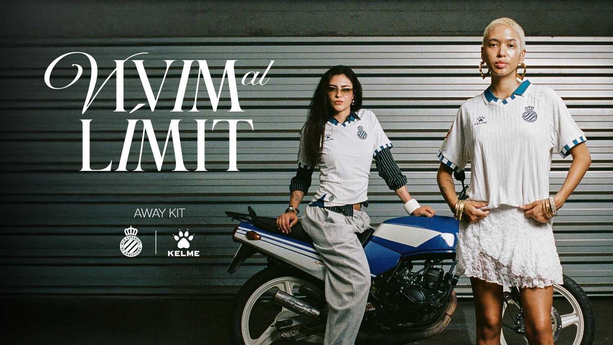 La segunda equipación del RCD Espanyol