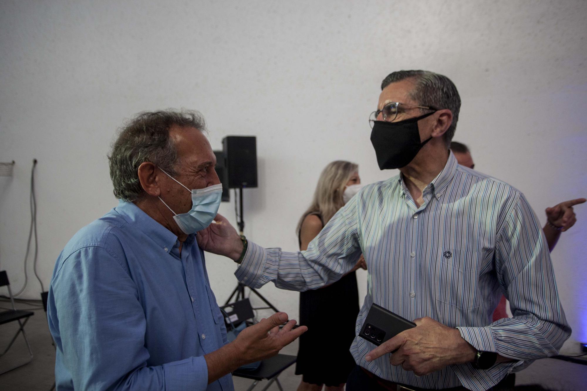 Emotivo homenaje al concejal fallecido Ramón Vilar en el trinquet de Pelayo