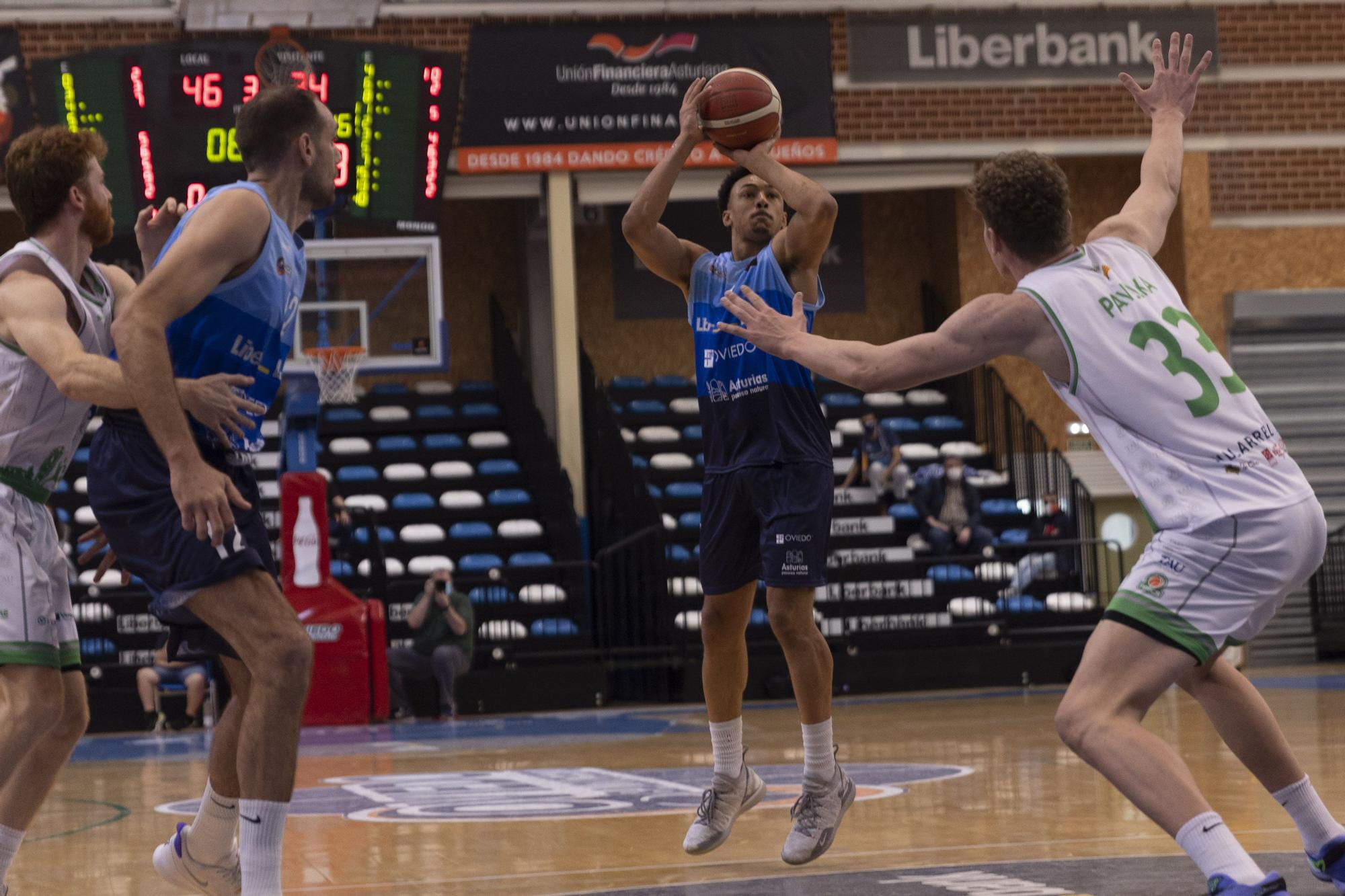 Nuevo recital del Oviedo Baloncesto: gana al Castelló por 91-77