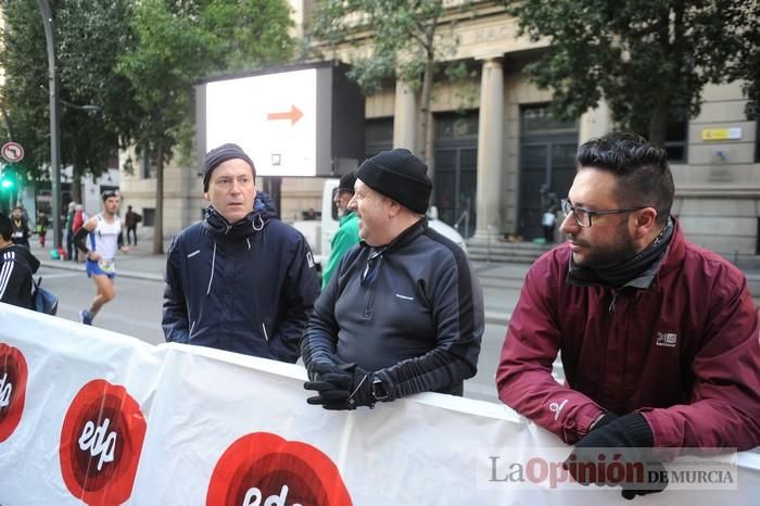 Salida Maratón y Media Maratón de Murcia