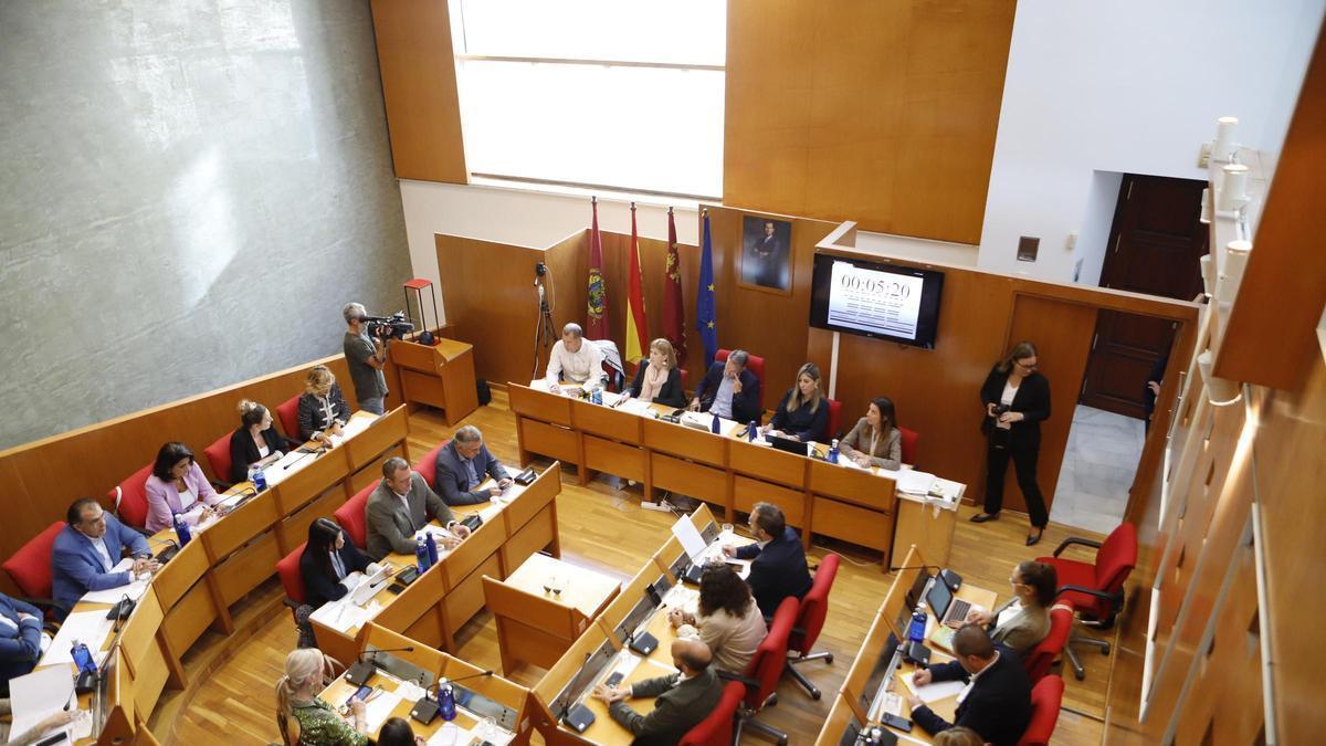 Pleno del Ayuntamiento de Lorca (imagen de archivo).
