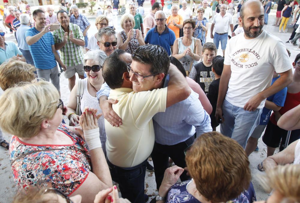 Primer acto como alcalde de Jorge Rodríguez tras su detención