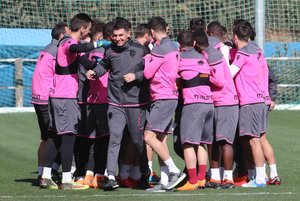 Entrenamiento del Levante UD