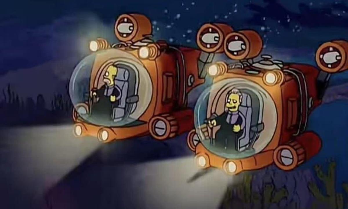 Vídeo | La impactant similitud entre un capítol de ‘Los Simpson’ i la catàstrofe del Titan