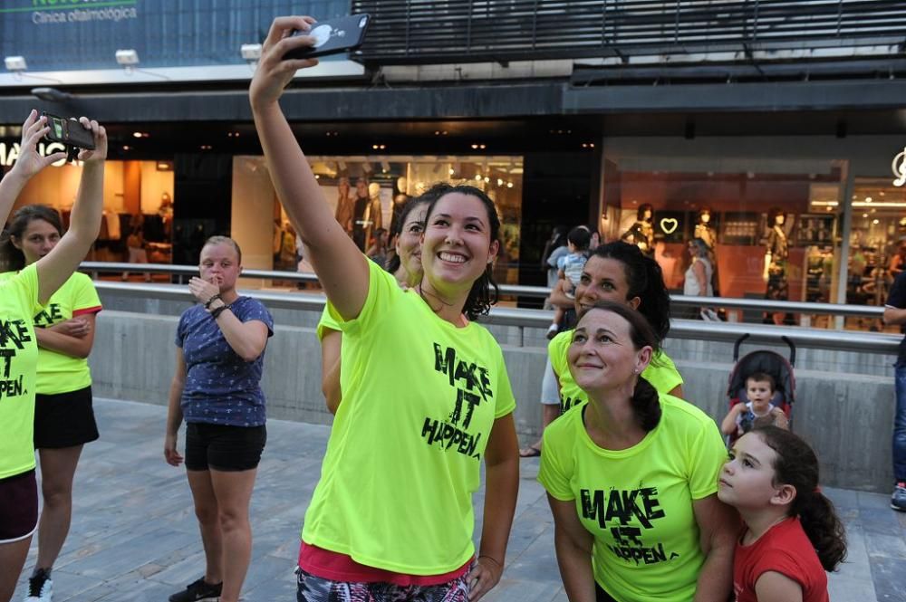 Zumba en la Avenida Libertad