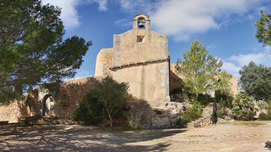 Das Santuari de la Consolació, eine Wallfahrtskirche und ehemalige Einsiedelei im Gebiet der Gemeinde Santanyí.