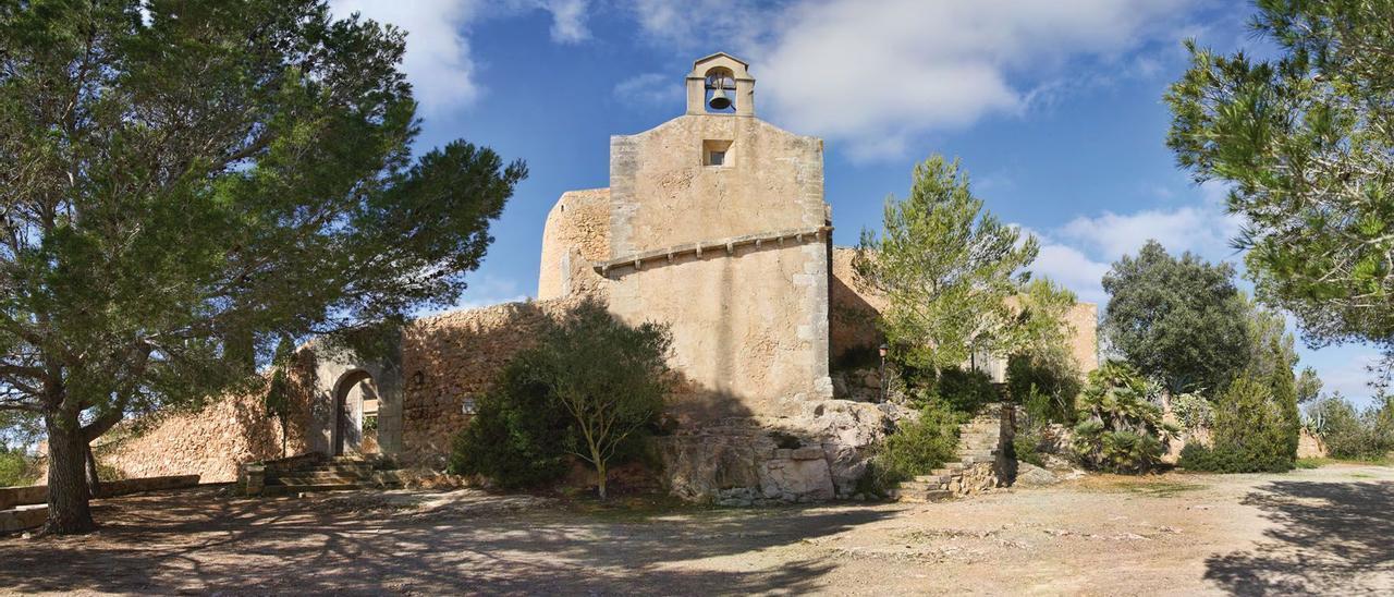 Das Santuari de la Consolació, eine Wallfahrtskirche und ehemalige Einsiedelei im Gebiet der Gemeinde Santanyí.