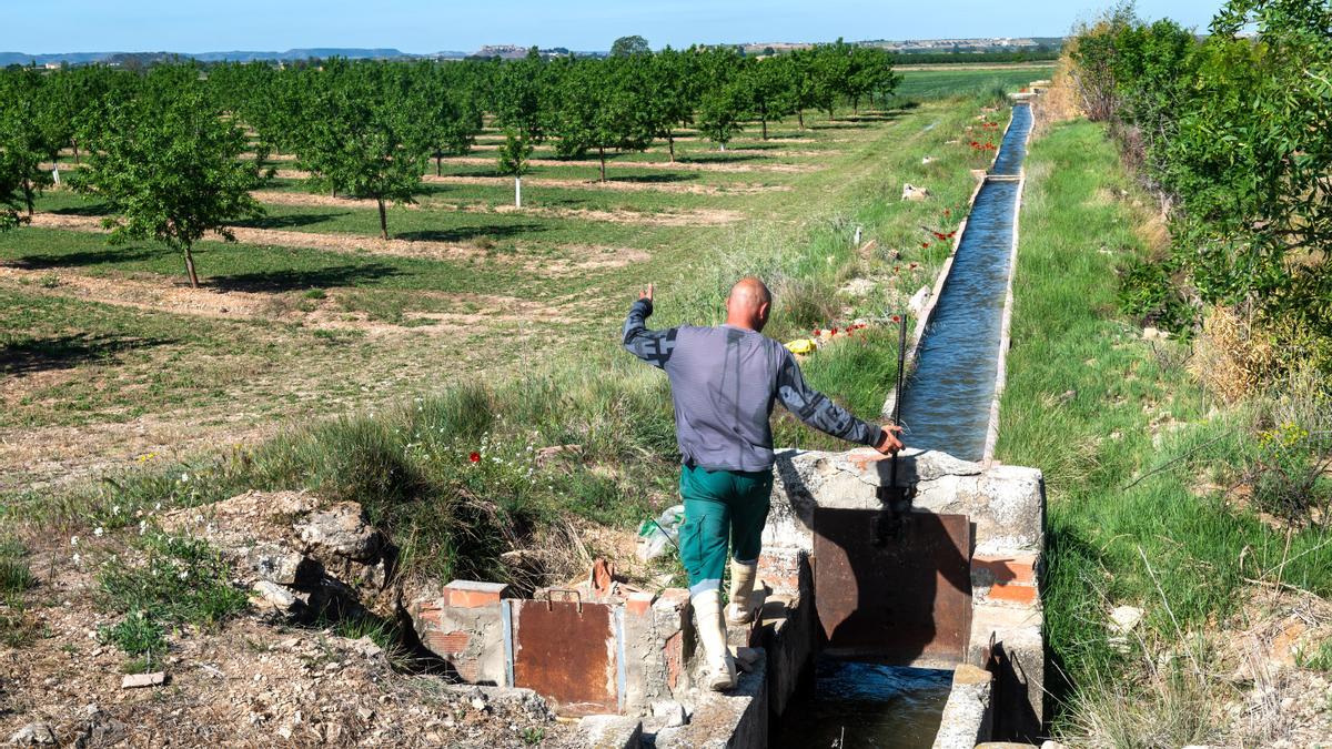 La campaña de riego del Canal d'Urgell se cierra por la falta de agua