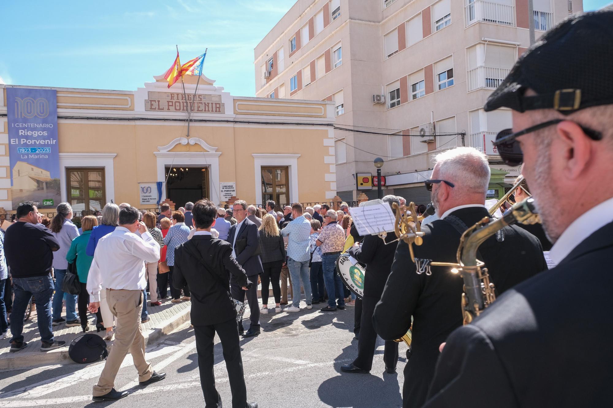 El alcalde de Elche anuncia la concesión de la medalla de plata del Bimil.lenari a Riegos El Porvenir