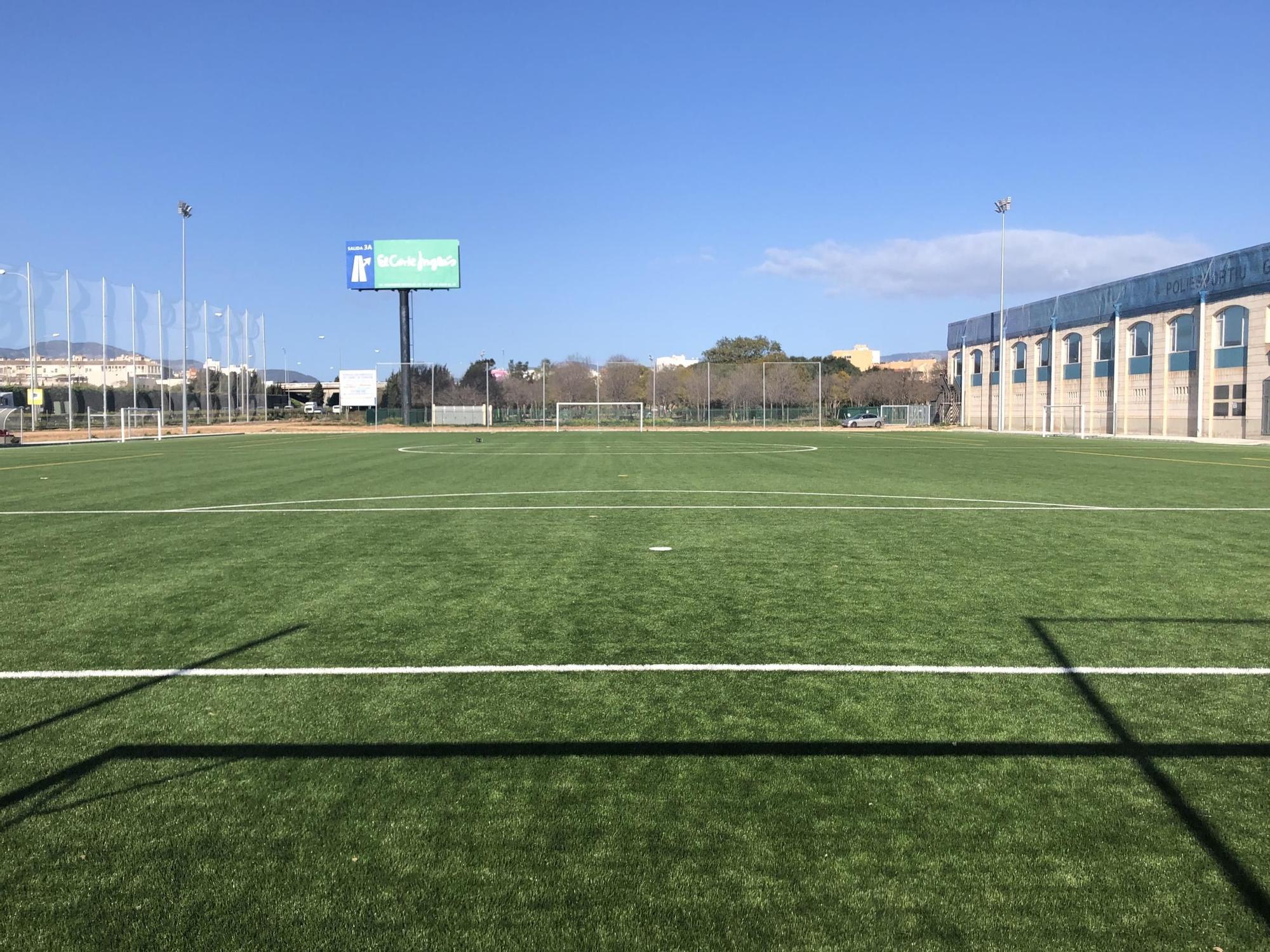 Los campos de rugby y fútbol del Germans Escalas ya están finalizados