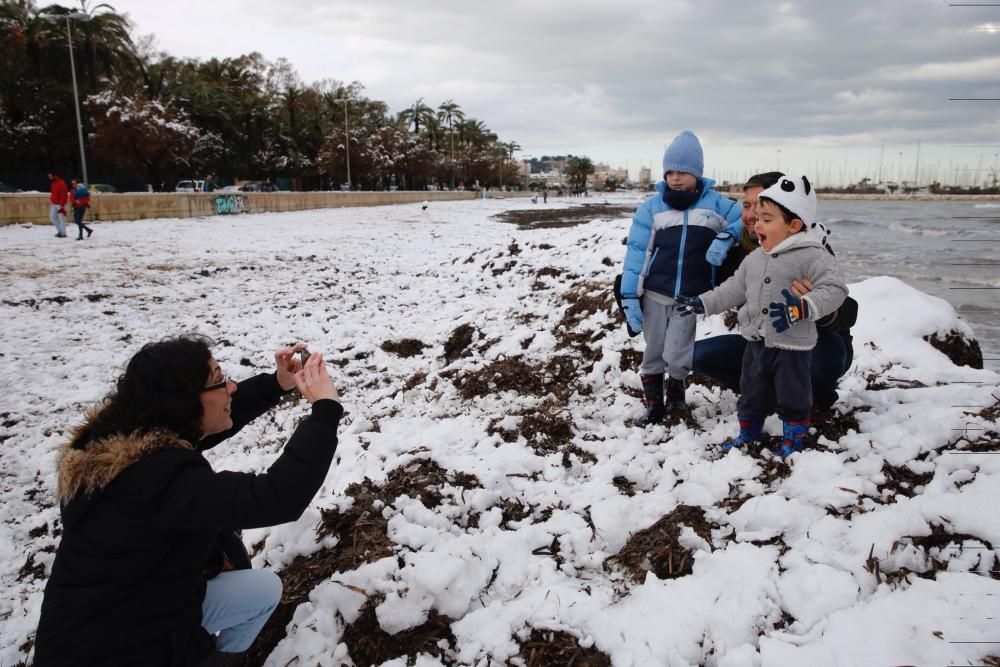 Nieve en Dénia.