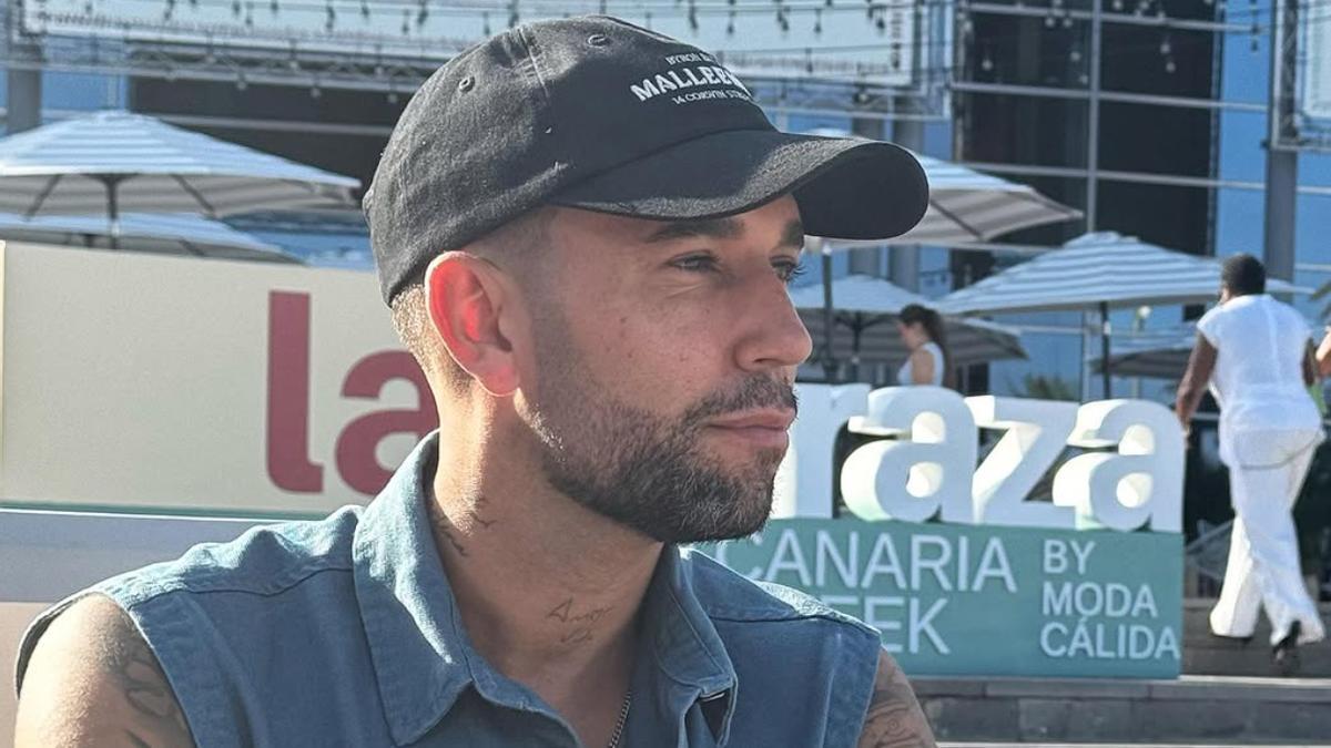 Omar Sánchez en Gran Canaria Moda Cálida