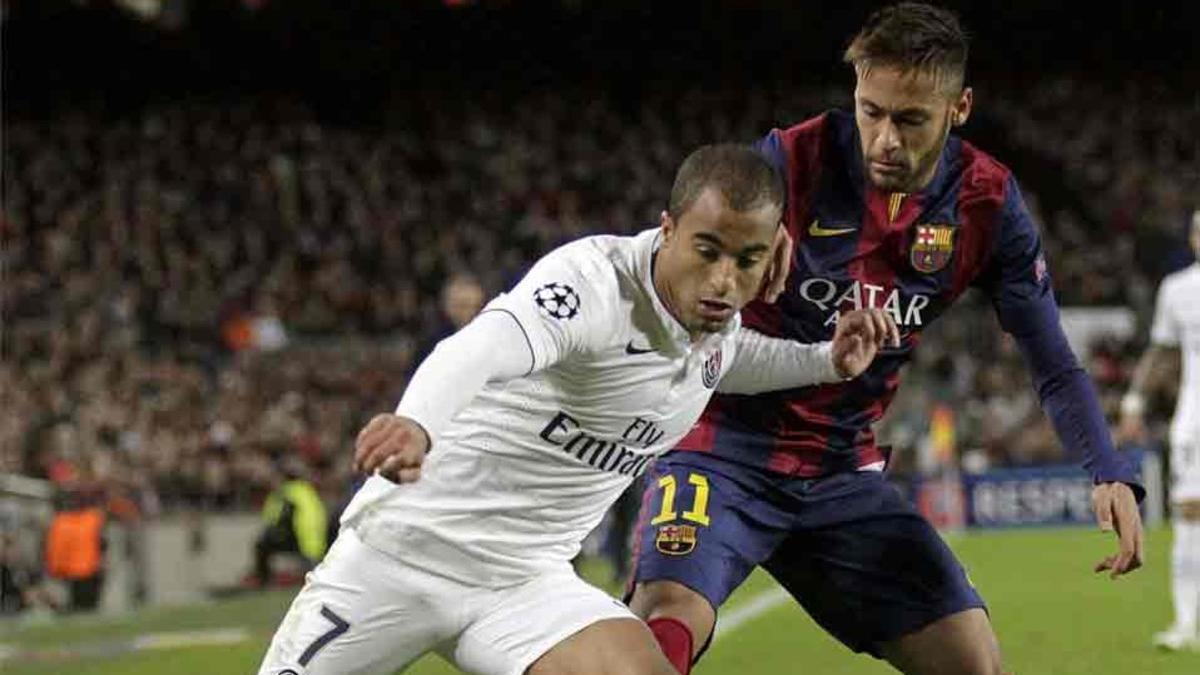 Neymar y Lucas Moura son amigos