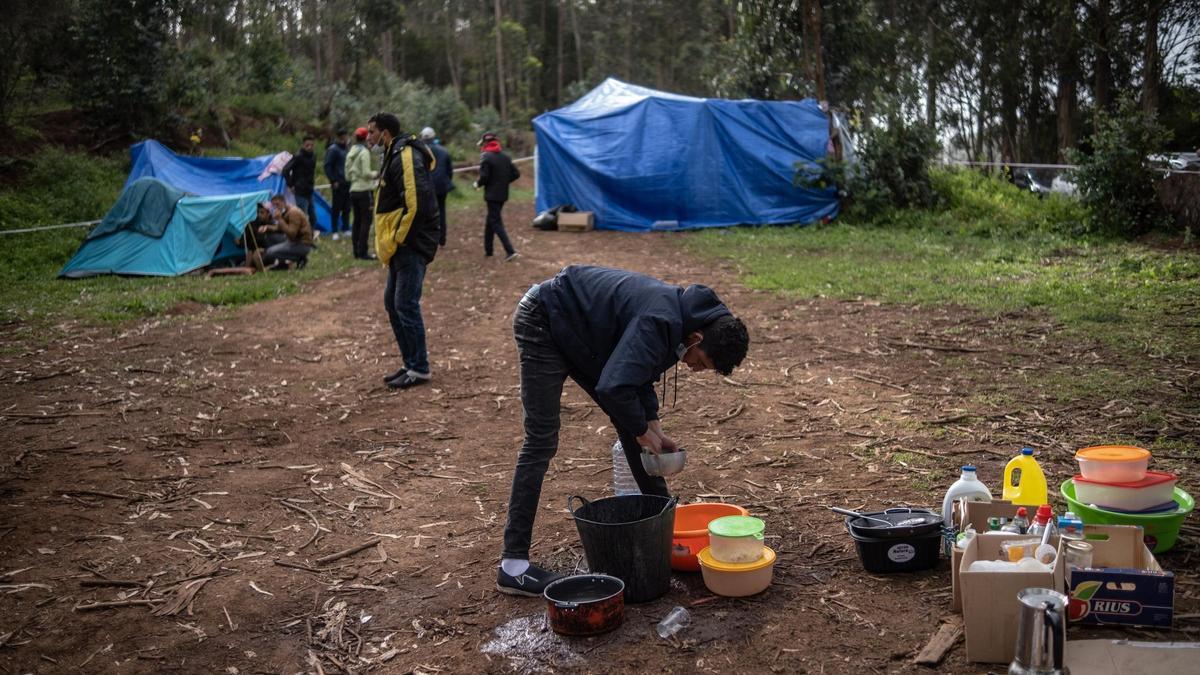 Visita de López Aguilar a Las Raíces