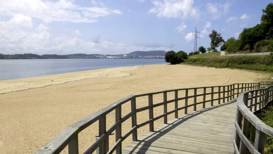 Playa de Caranza (Ferrol).