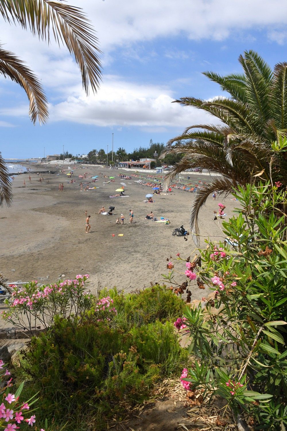 Playa de San Agustín, en San Bartolomé de Tirajana