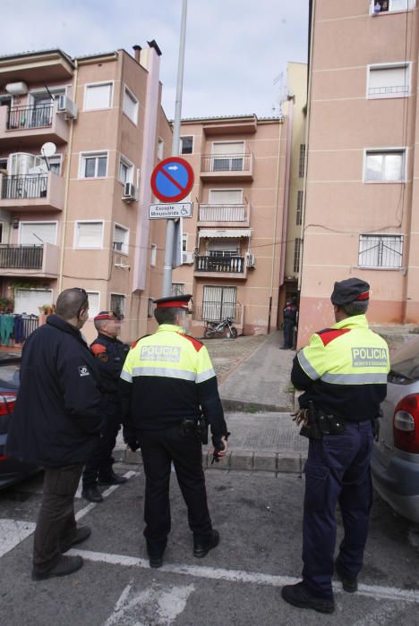 El dispositiu contra el frau elèctric s'ha fet en diversos blocs de pisos del barri de Font de la Pólvora de Girona