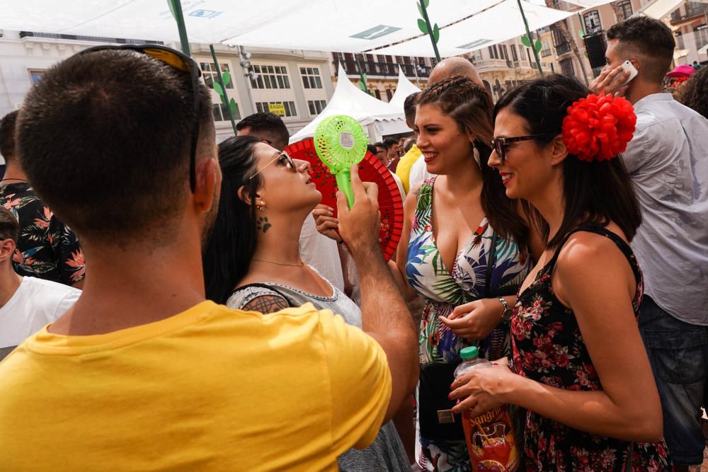 Ambiente en la Feria del Centro este jueves, 22 de agosto