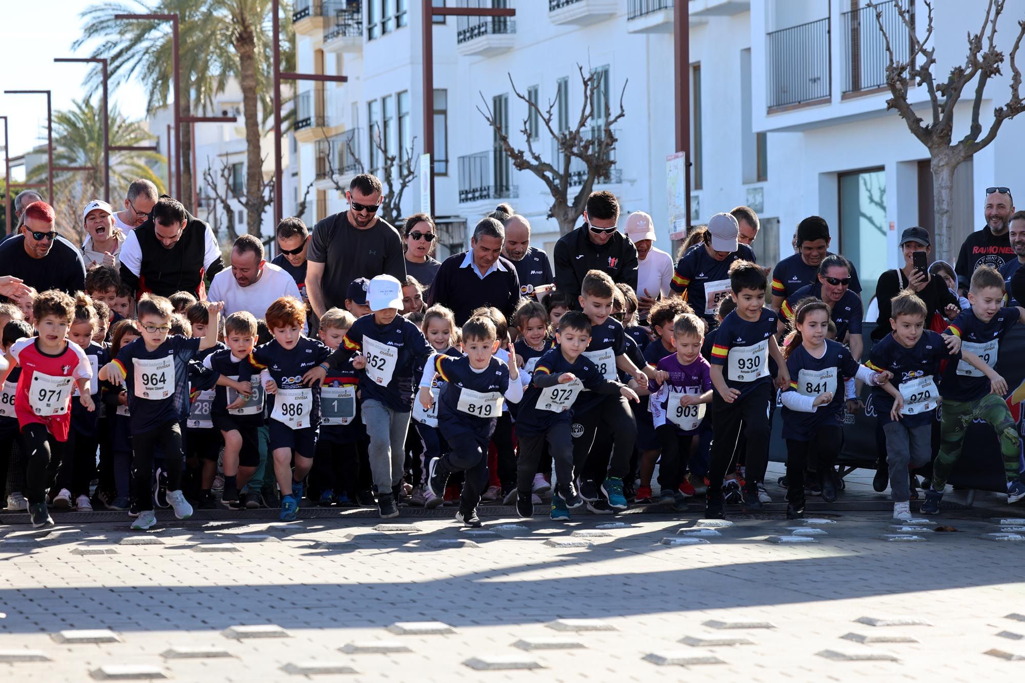 La carrera de la Policía Nacional en Ibiza, en Imágenes