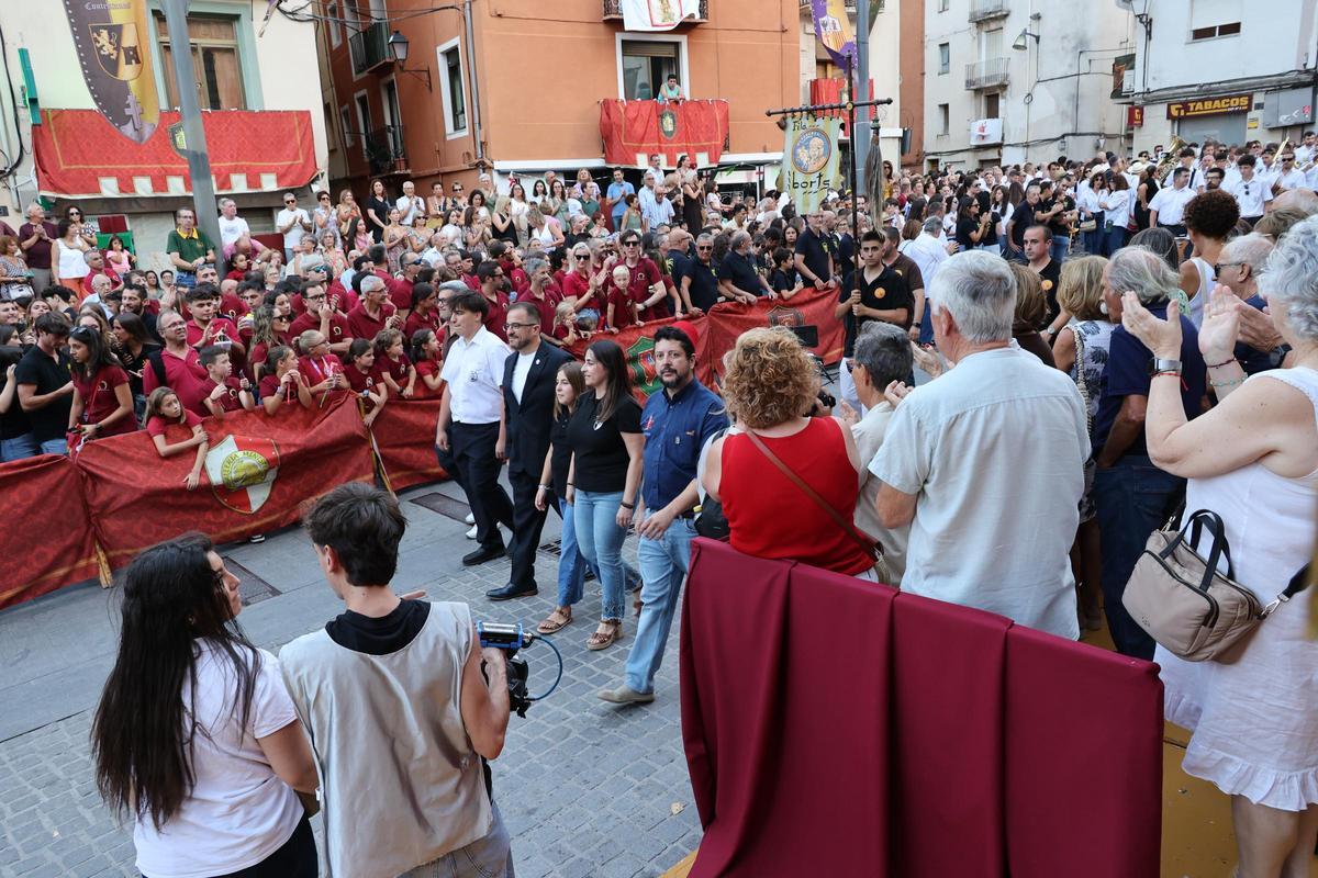 Imágenes del pistoletazo de salida de las Fiestas de Moros y Cristianos de Cocentaina