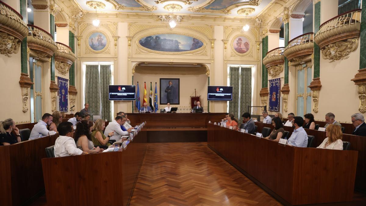 Pleno ordinario donde se ha aprobado la Ordenanza General de Subvenciones y Transferencia.