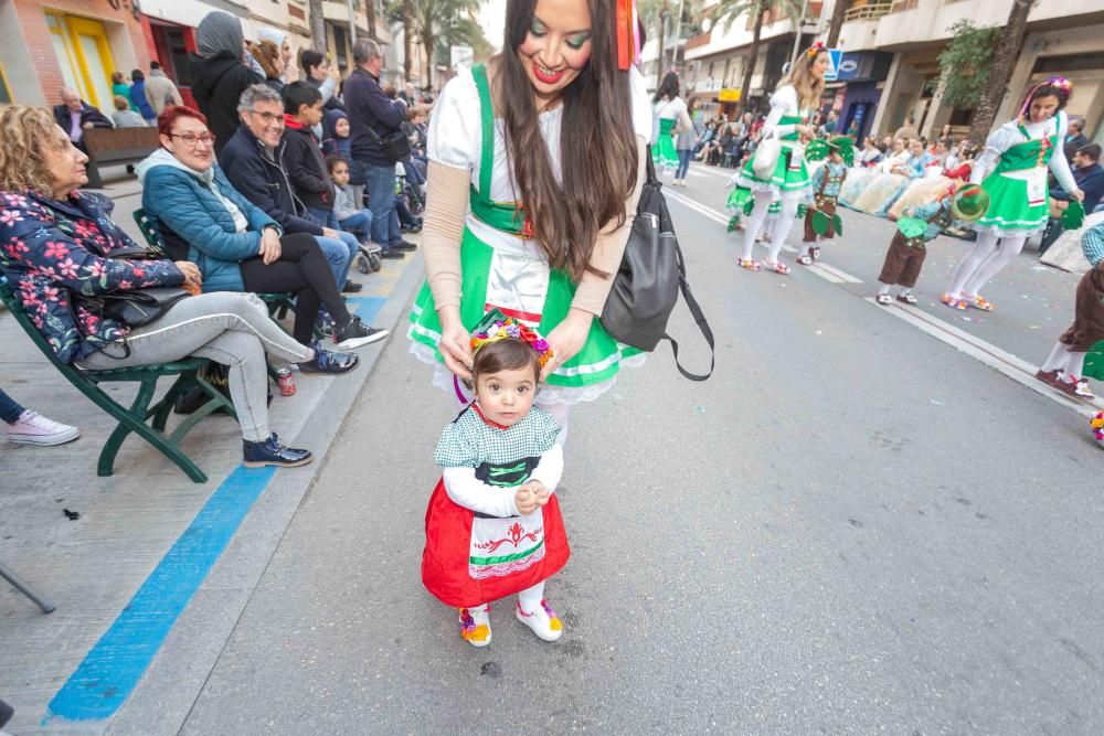 Cabalgata de disfraces de las Fallas de Gandia