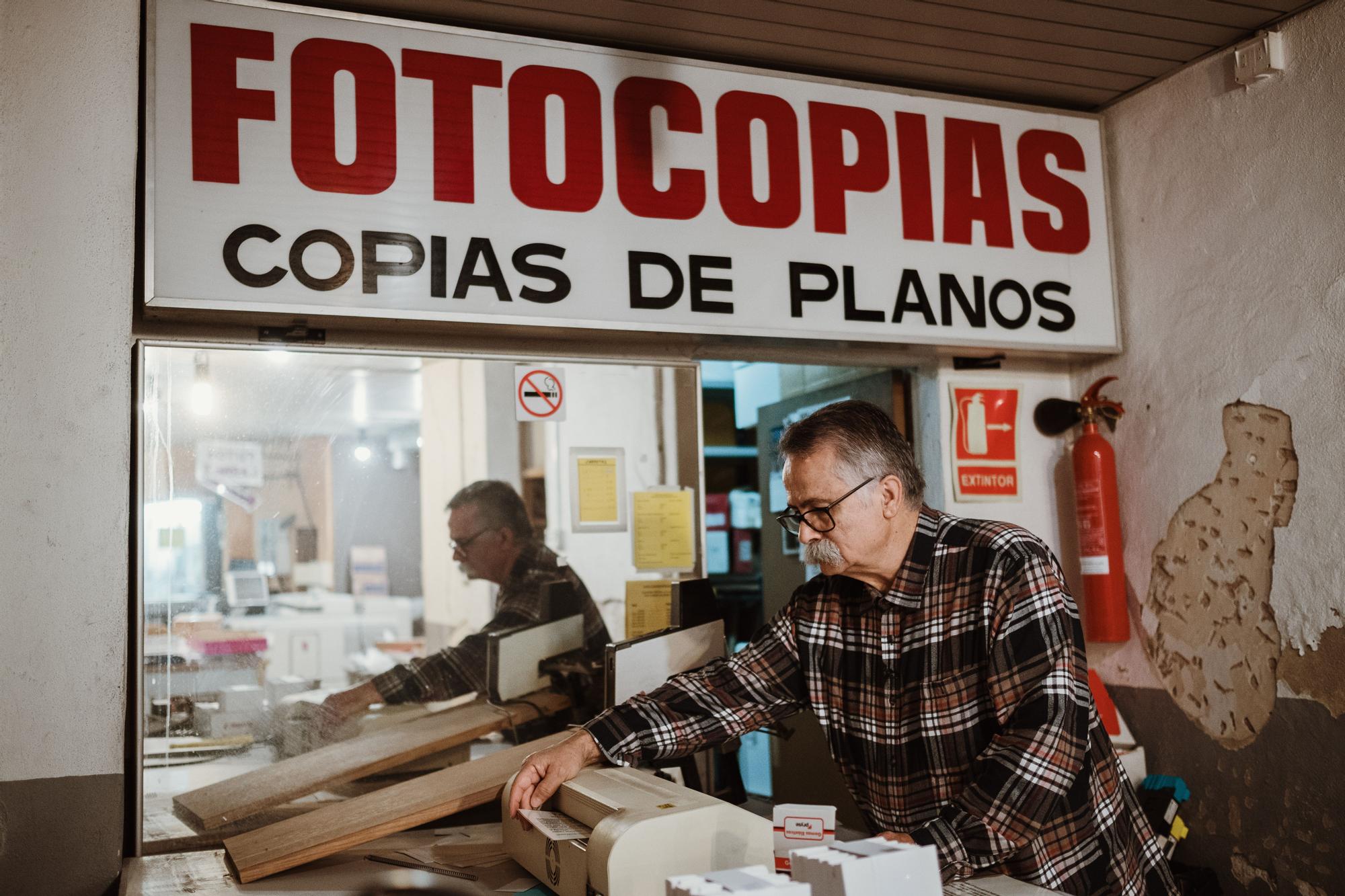 La copistería Bohigas echa el cierre