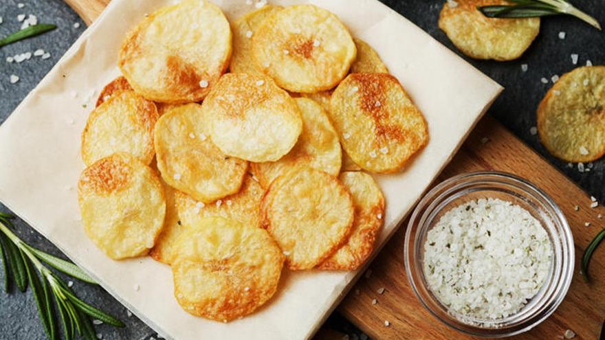 CÃ³mo hacer patatas fritas al microondas.