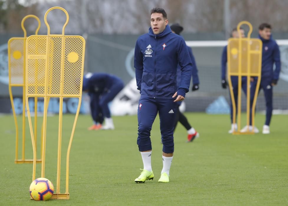 Entrenamiento del Celta