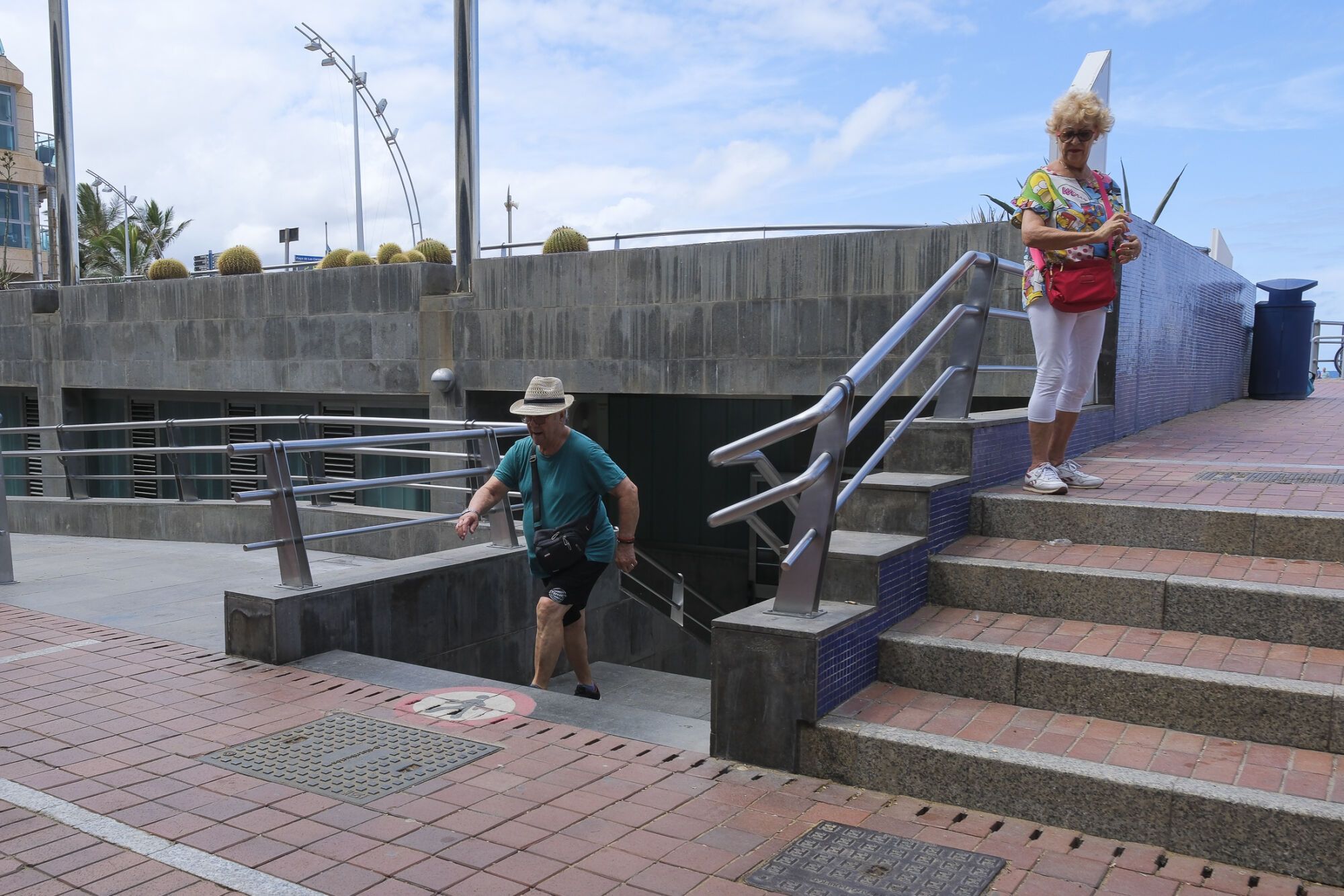 Balneario de la calle Gomera, en la playa de Las Canteras